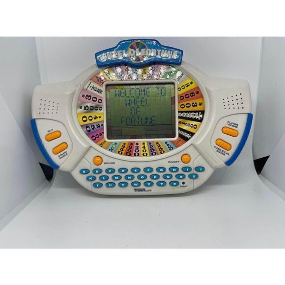 Wheel of Fortune Tiger Electronics handheld 1998  and 1999 deluxe Cartridge - Picture 4 of 4